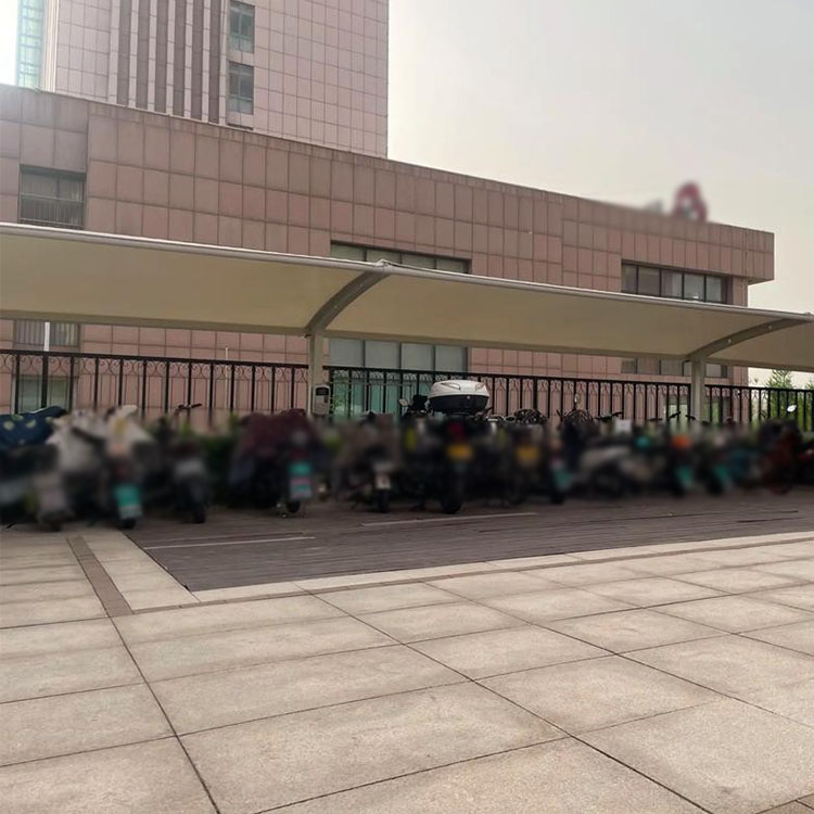 英吉沙县膜结构电动车棚